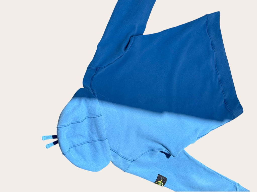 Sweat à capuche Stone Island – Bleu – M – Mixte — photo complémentaire 6