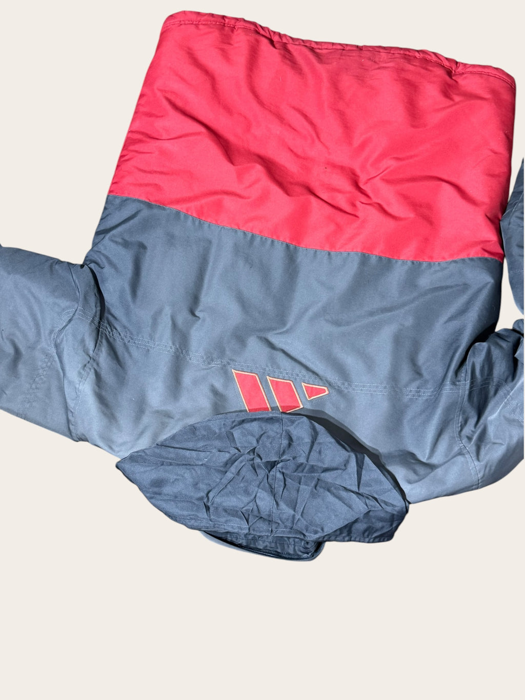 Doudoune Adidas – Grise et rouge – L – Mixte — photo complémentaire 6