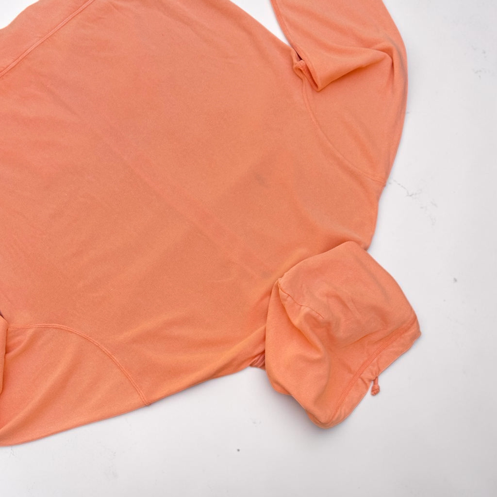 Sweat à capuche zippé Polo Ralph Lauren – Corail – XL – Mixte — photo complémentaire 6