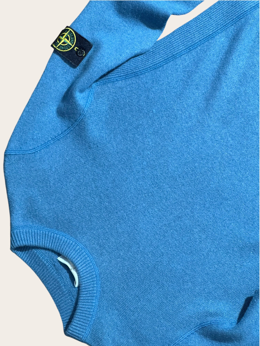 Pull Stone Island – Bleu – M – Mixte — photo complémentaire 3