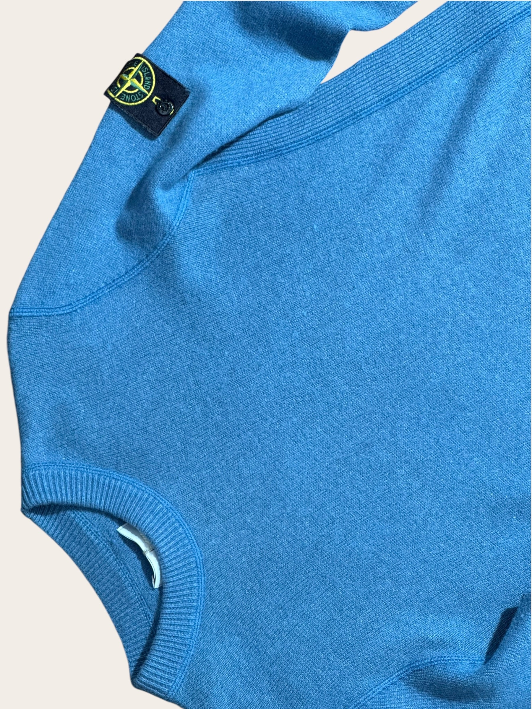Pull Stone Island – Bleu – M – Mixte — photo complémentaire 3