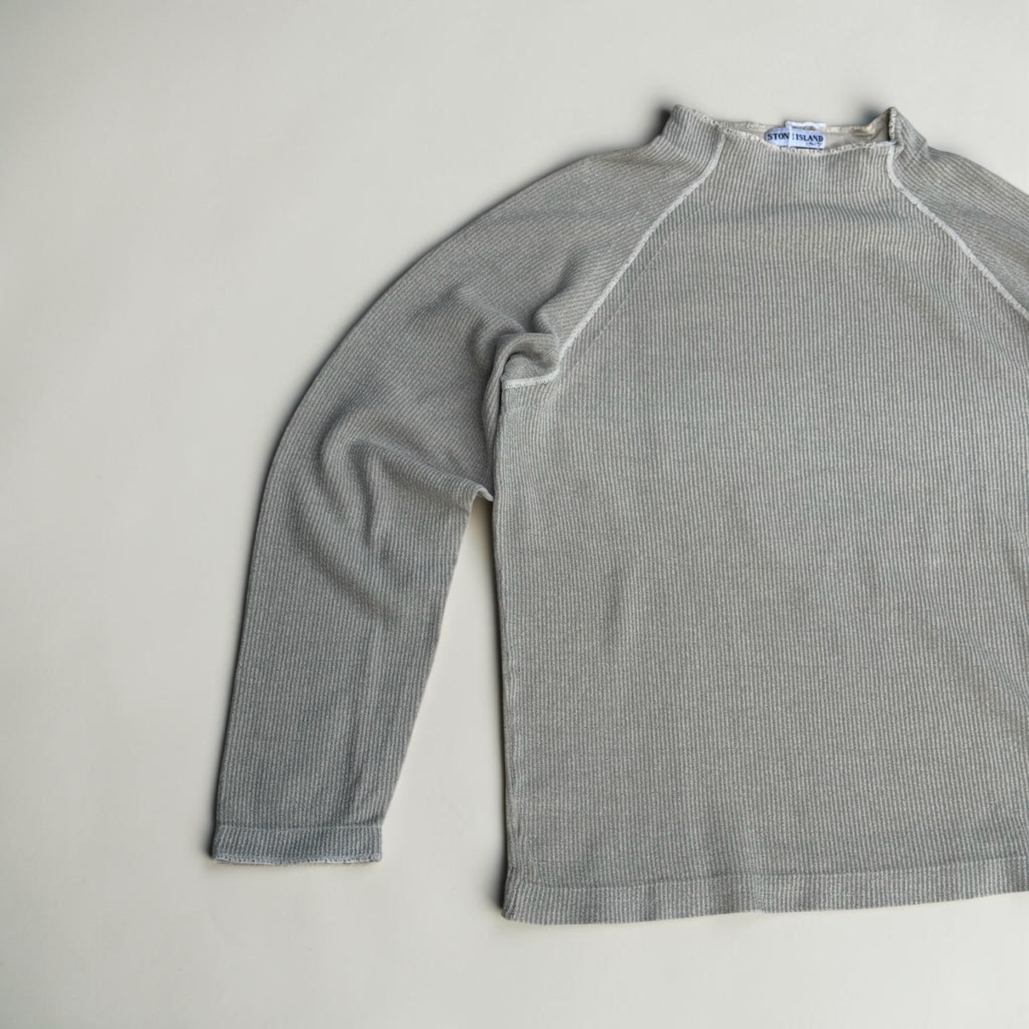 Pull Stone Island crème – XL – Vintage – Mixte