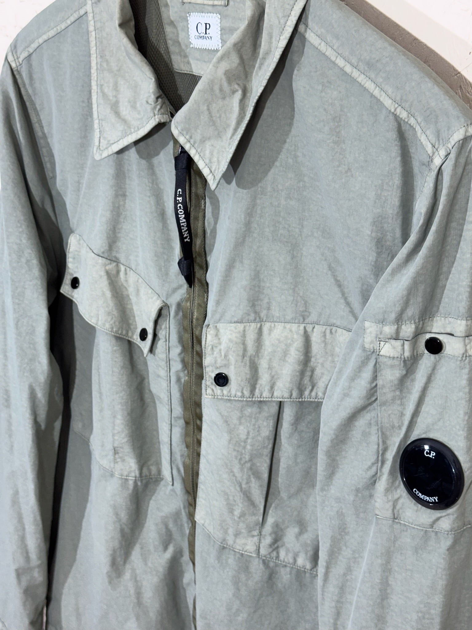 veste C.P. Company Overshirt Vert – S - mixte