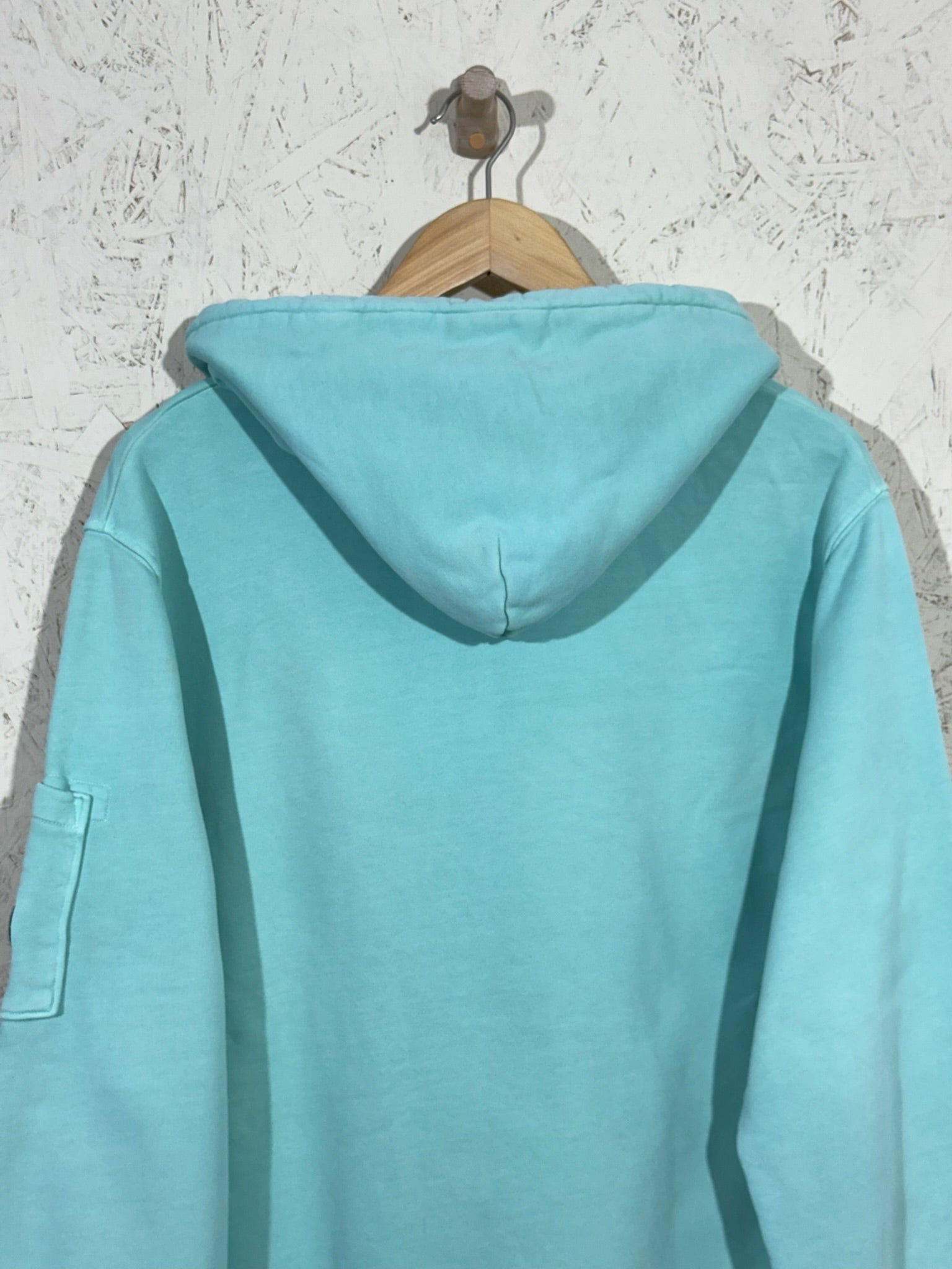CP Company Hoodie Lens Sleeve Vert d’Eau XL Mixte