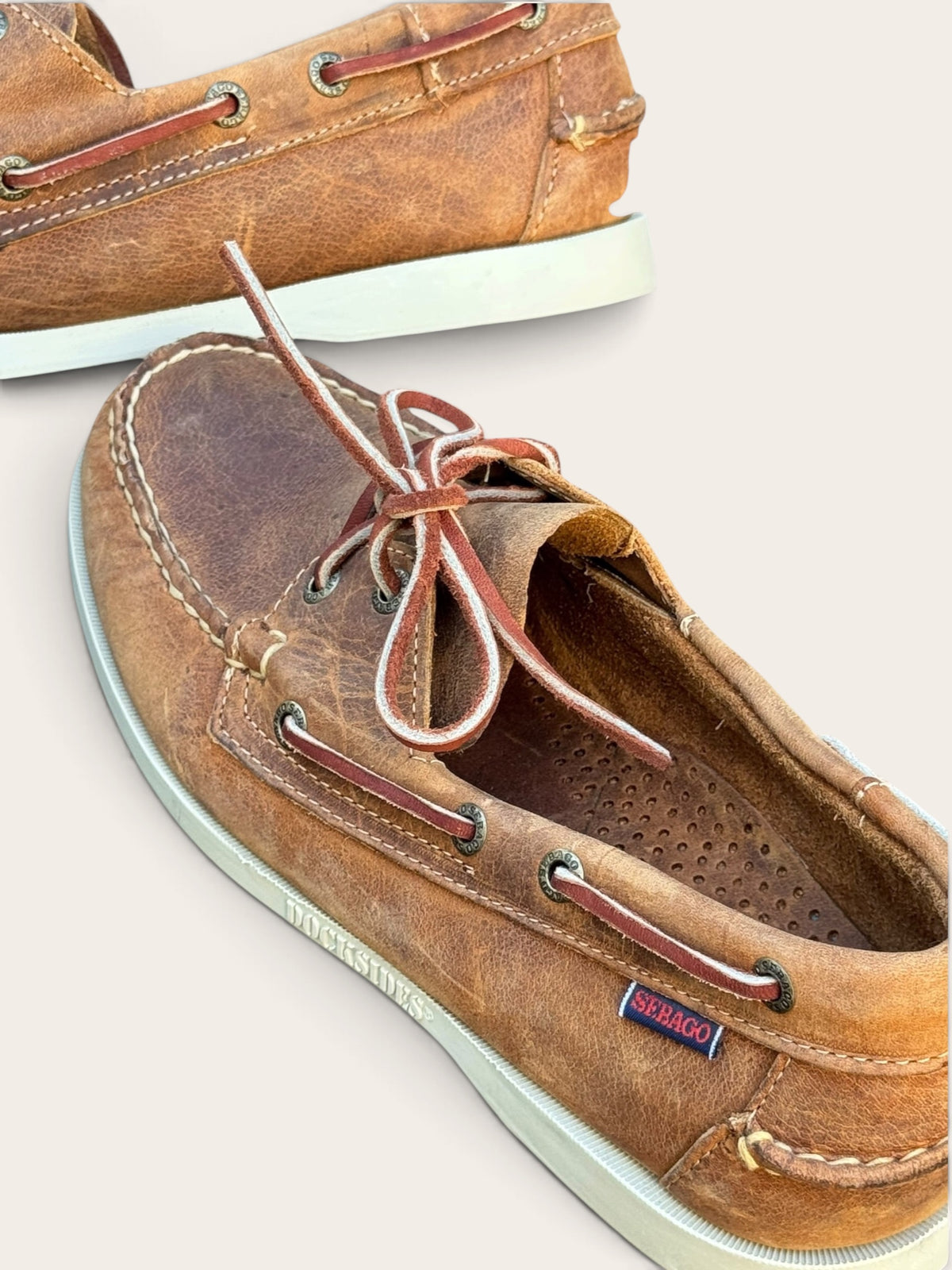 Chaussures bateau – Sebago – 40 – Homme – Vintage