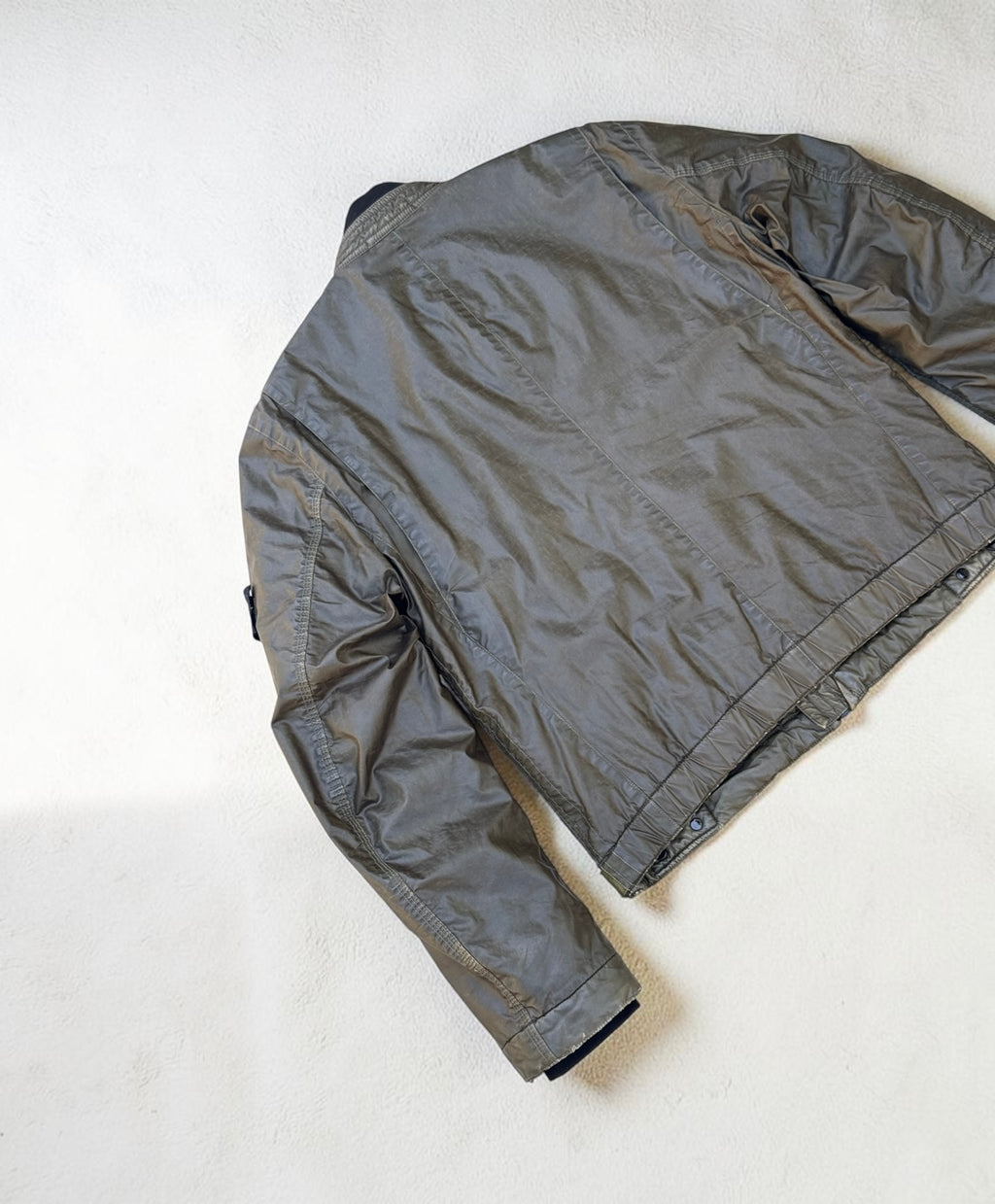 Veste Stone Island Utility Jacket – Olive métallisé – L – Mixte — photo complémentaire 5