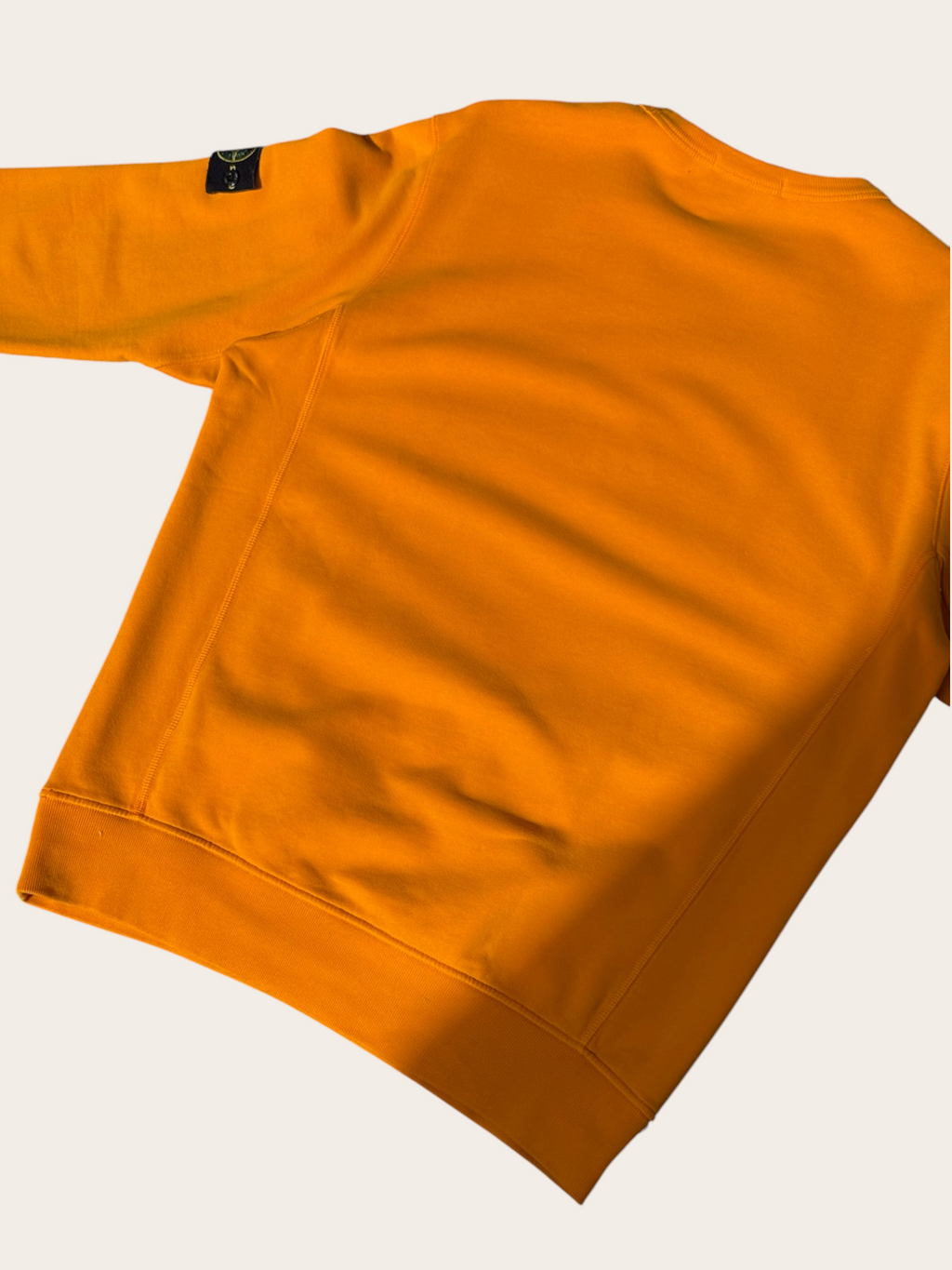 Sweat Stone Island col rond – Orange – XL – Mixte — photo complémentaire 6