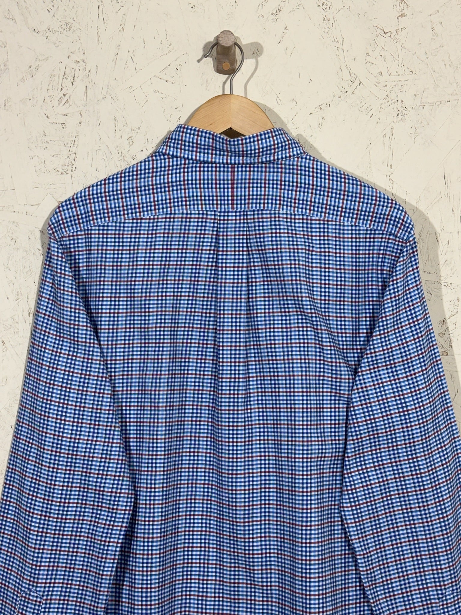 Chemise Carreaux Ralph Lauren Bleu/Rouge – L - mixte