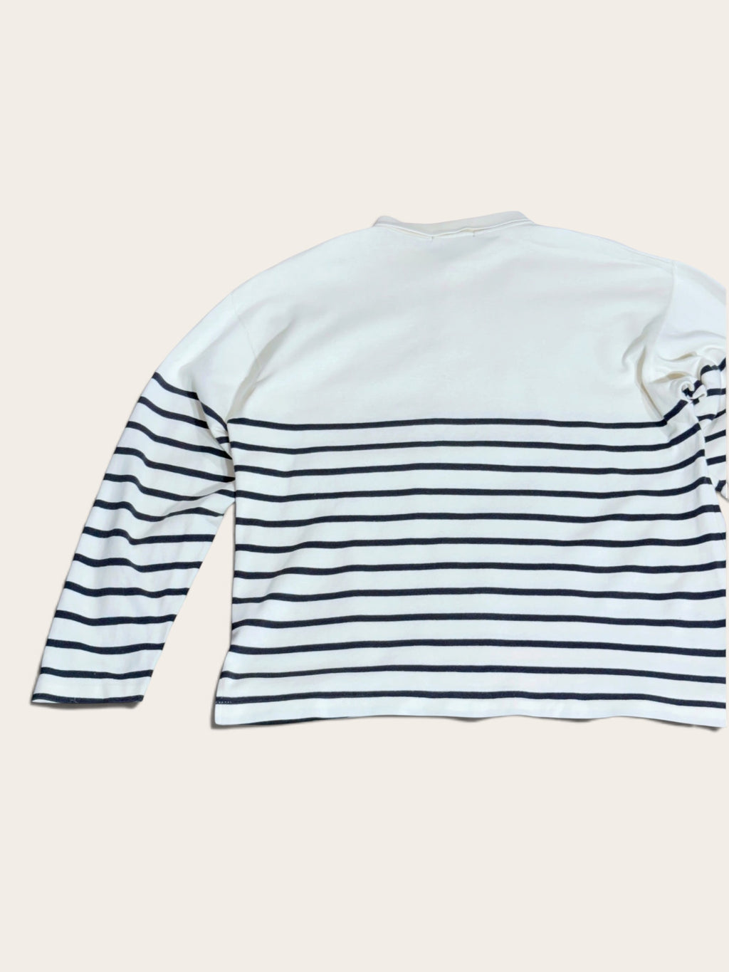 Polo – Blanc Bleu – S – Mixte