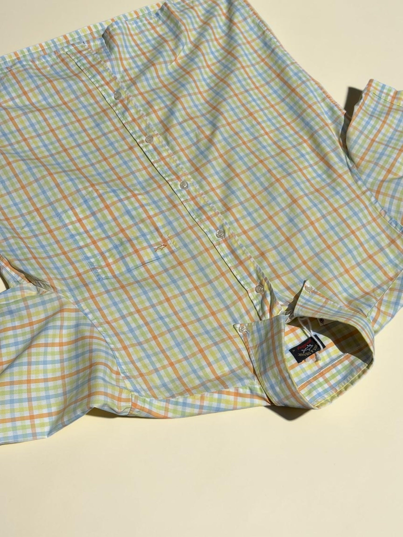 Chemise Paul & Shark Carreaux Vintage XL Homme Coton