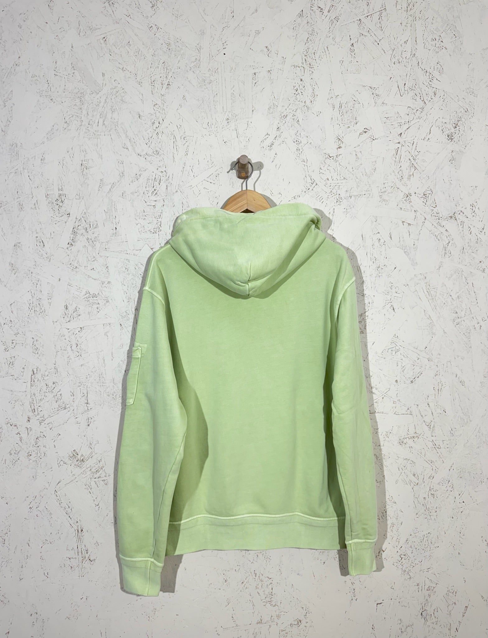 Sweat à Capuche C.P. Company Lens Vert Clair M Mixte