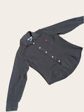 Chemise Polo Ralph Lauren Yarmouth Noire Femme Taille XL