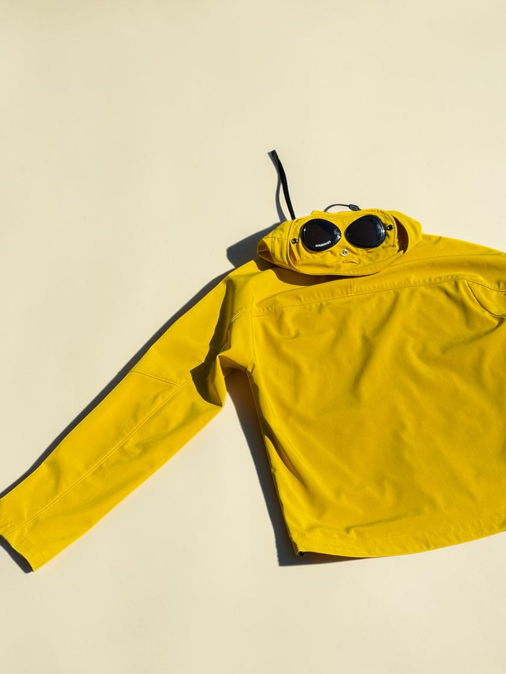 Veste C.P. Company Goggle Softshell – Jaune – T.44 – Mixte — photo complémentaire 4
