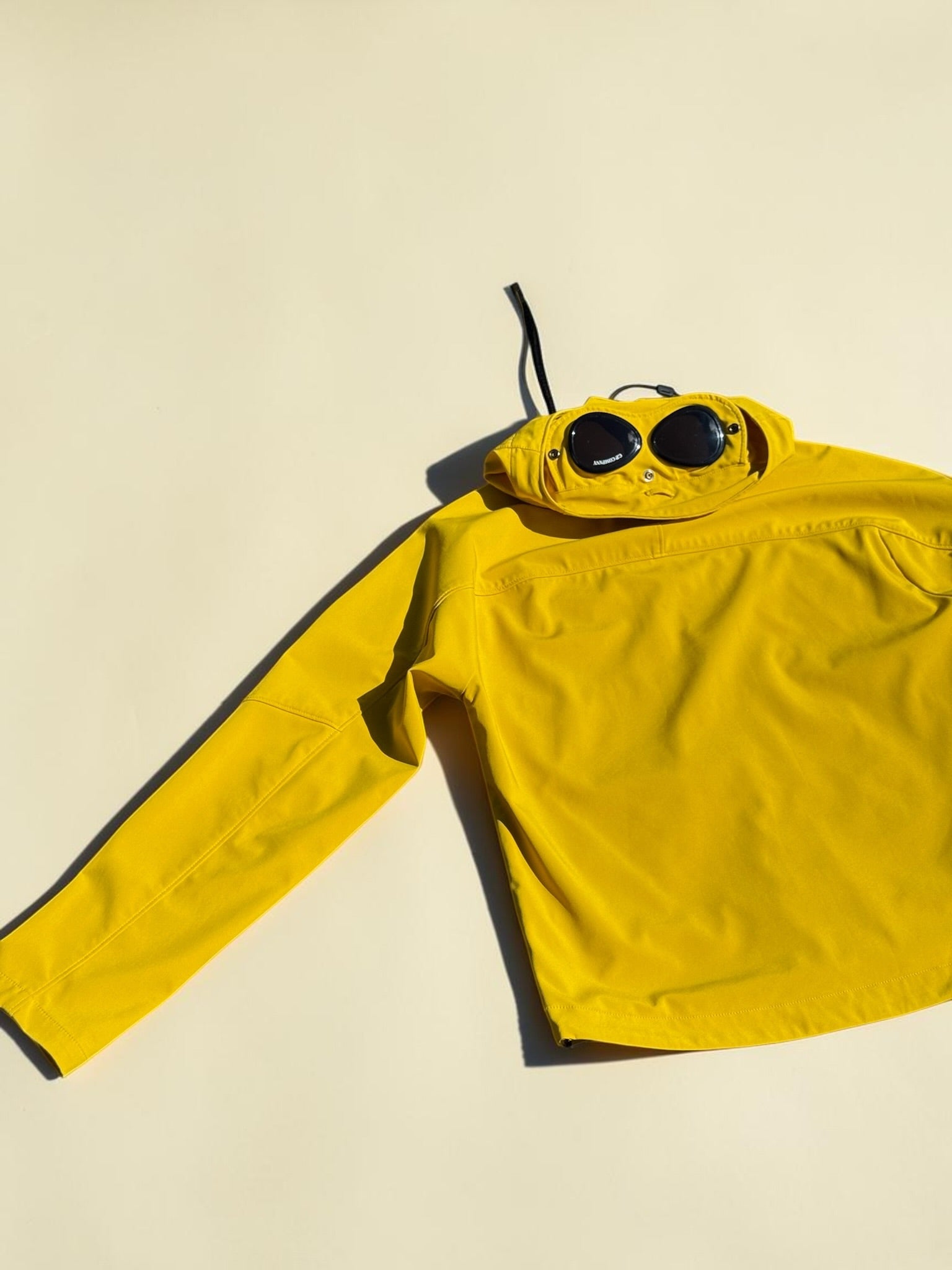 Veste C.P. Company Goggle Softshell Jaune Mixte Taille S