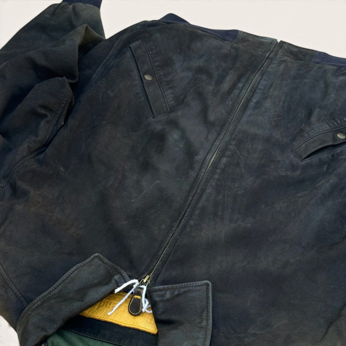 Veste en cuir – Timberland – XL – Mixte – Vintage