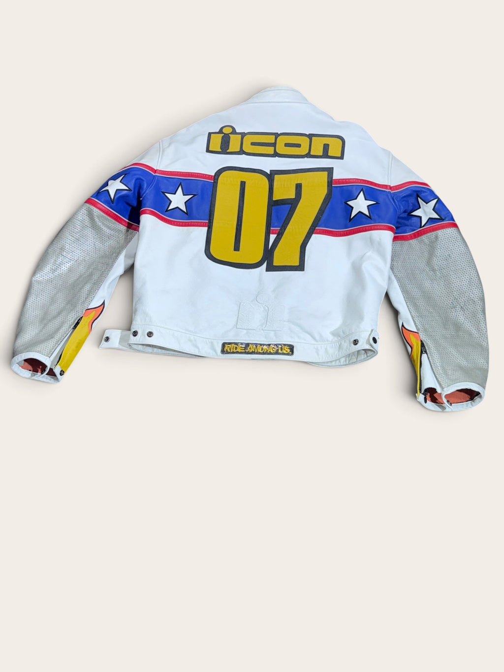Veste de moto – Icon – 56 – Mixte – Vintage
