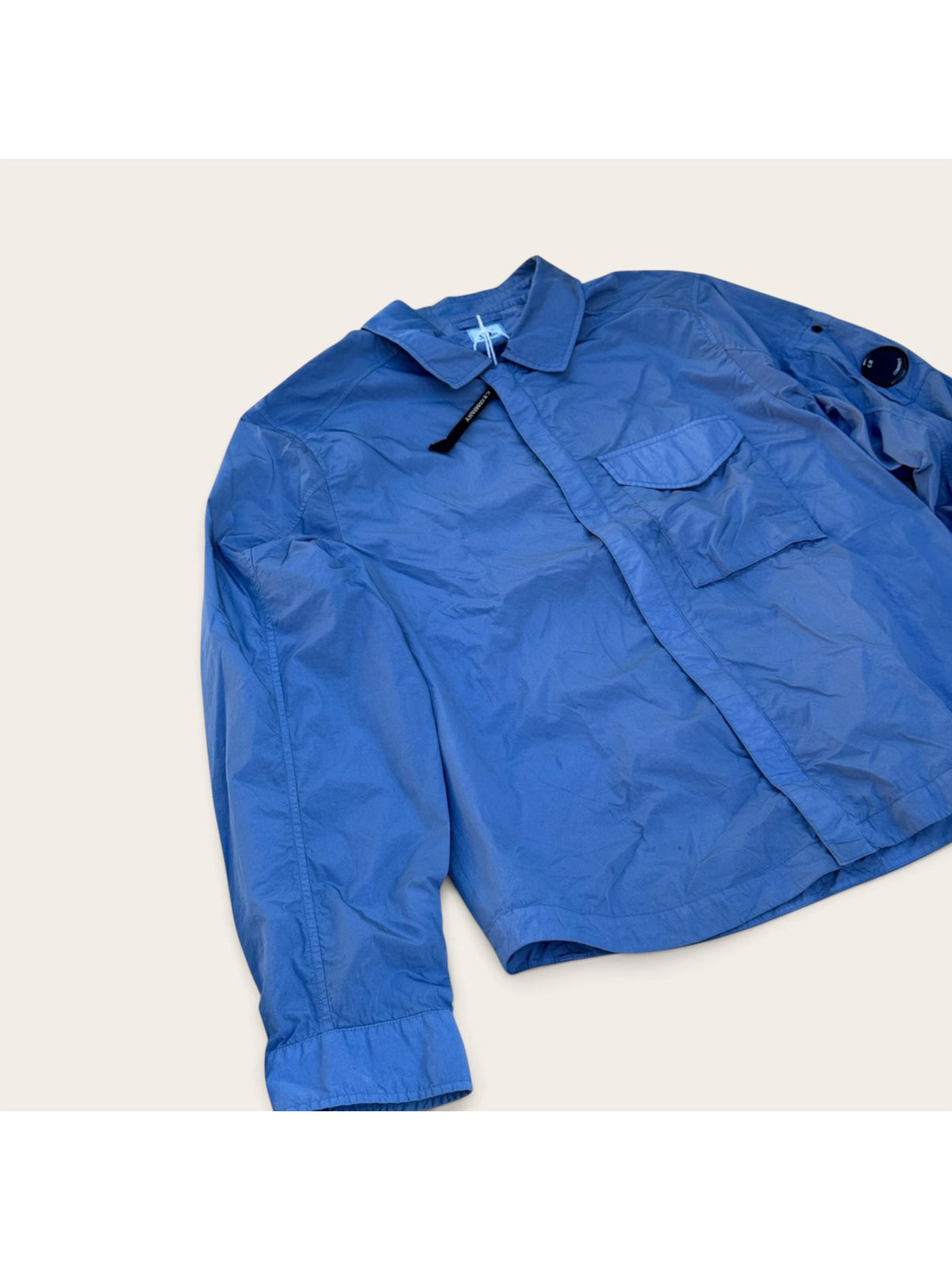 C.P. Company Chrome-R Overshirt – Light Blue – L – Men's
