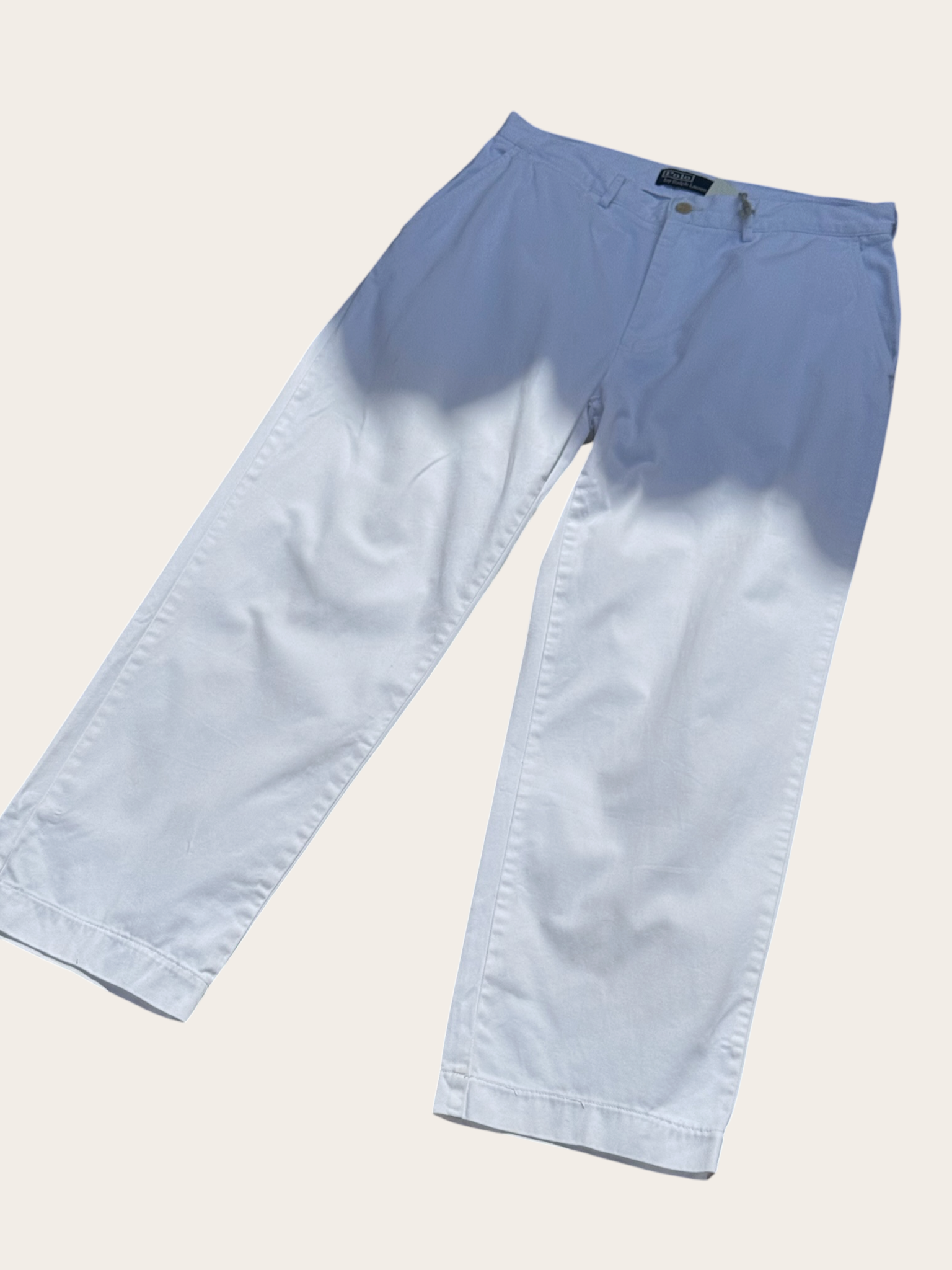 Polo Ralph Lauren Pantalon Blanc 32/30 Homme