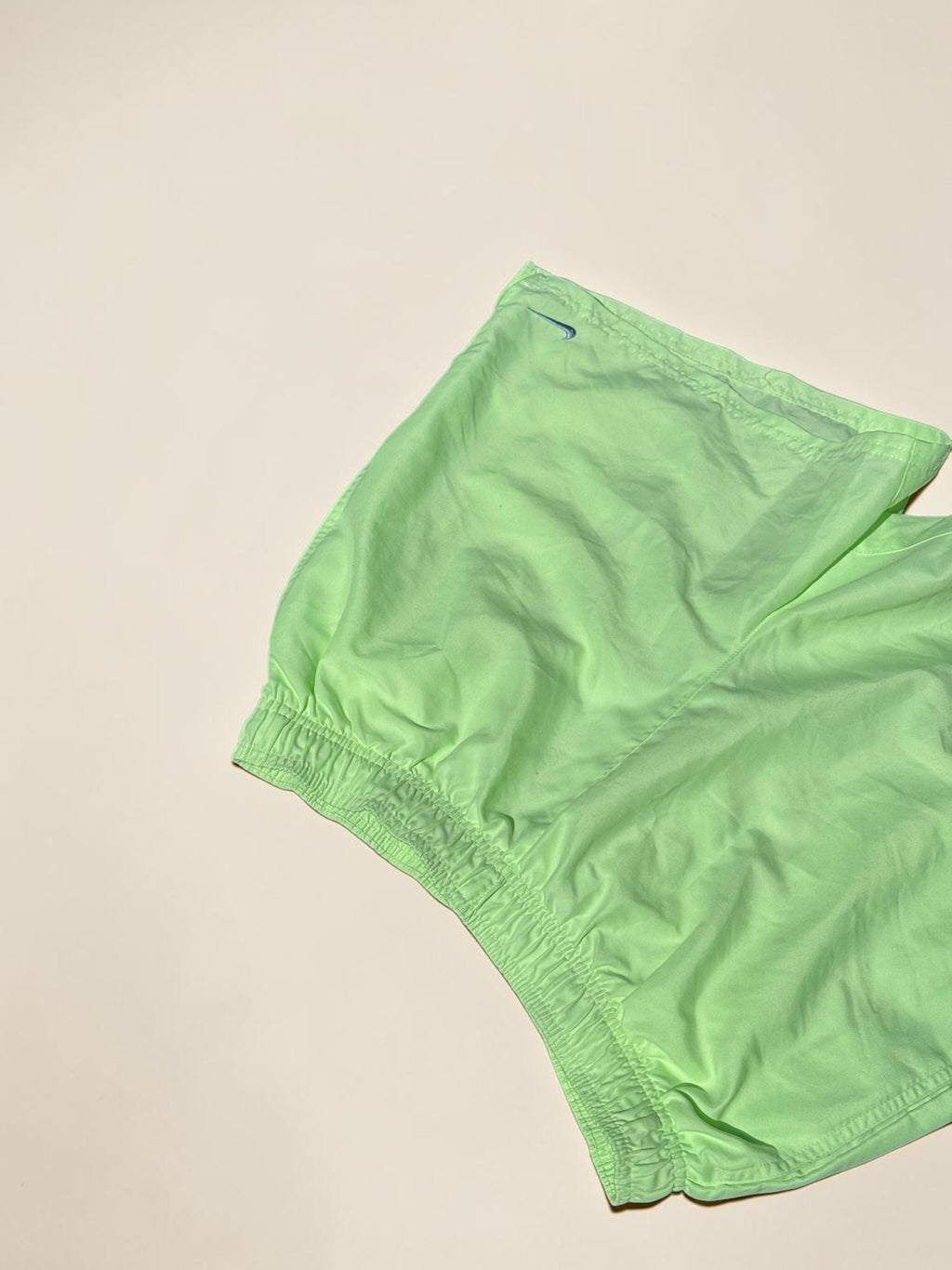 Short de bain Nike – Vert fluo – L – Homme – Vintage — photo complémentaire 3