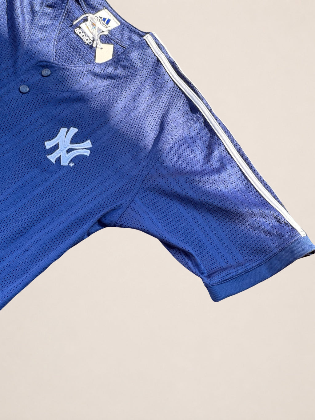 Maillot de baseball Adidas New York Yankees – Bleu – XL – Mixte – Vintage — photo complémentaire 2