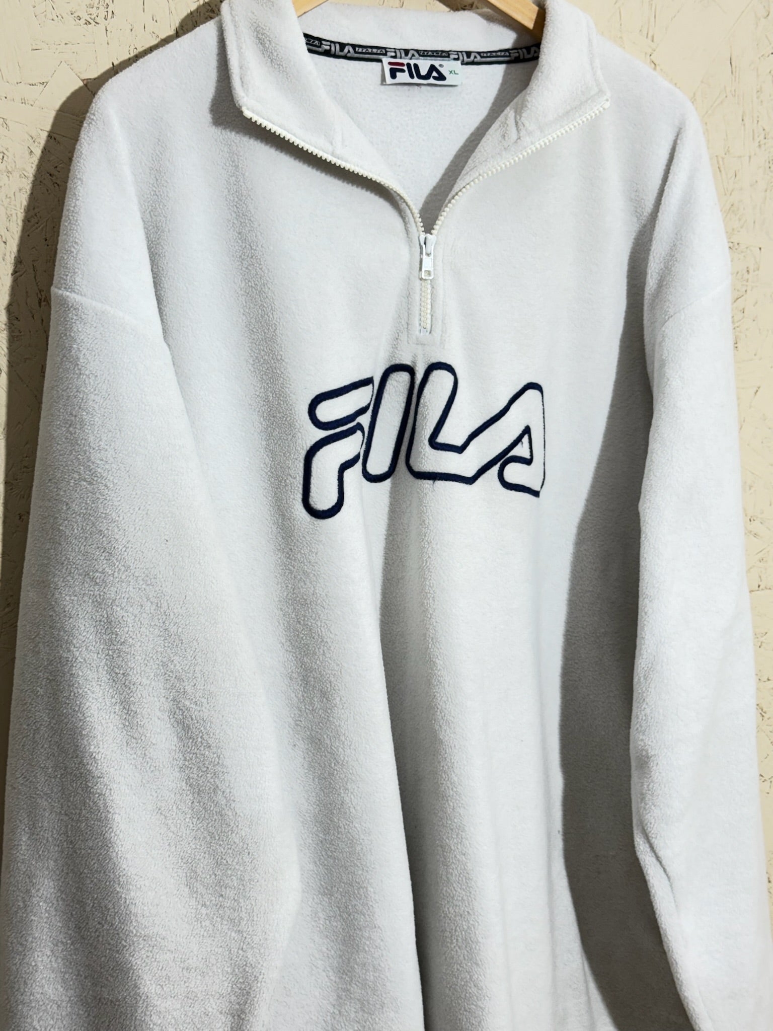 Polaire/pull zip Fila – XL - vintage - mixte