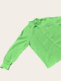 Chemise Façonnable 100% Lin Vert Homme Taille XL