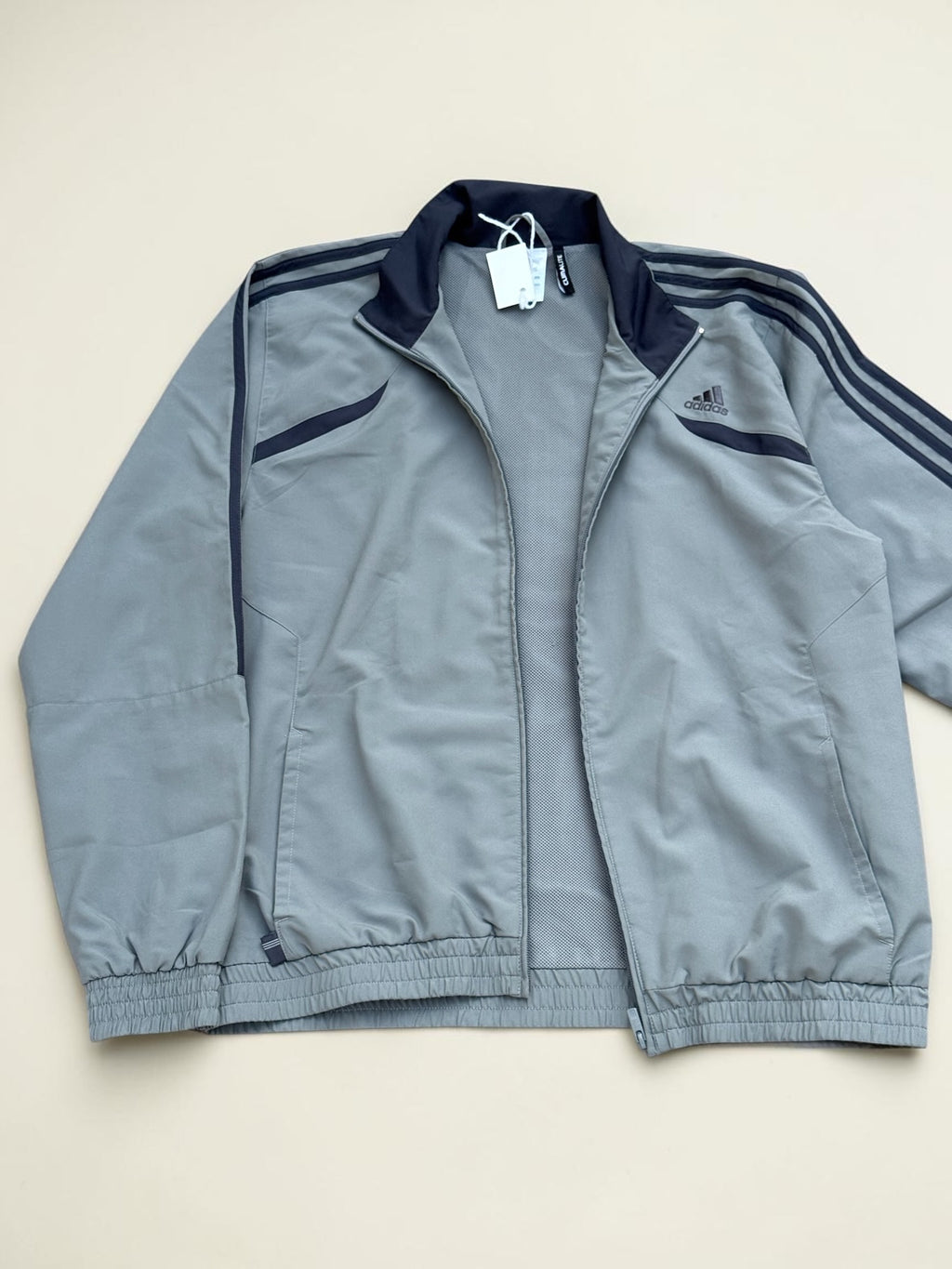 Veste de survêtement Adidas ClimaCool – Grise – L – Mixte – Vintage — vue principale