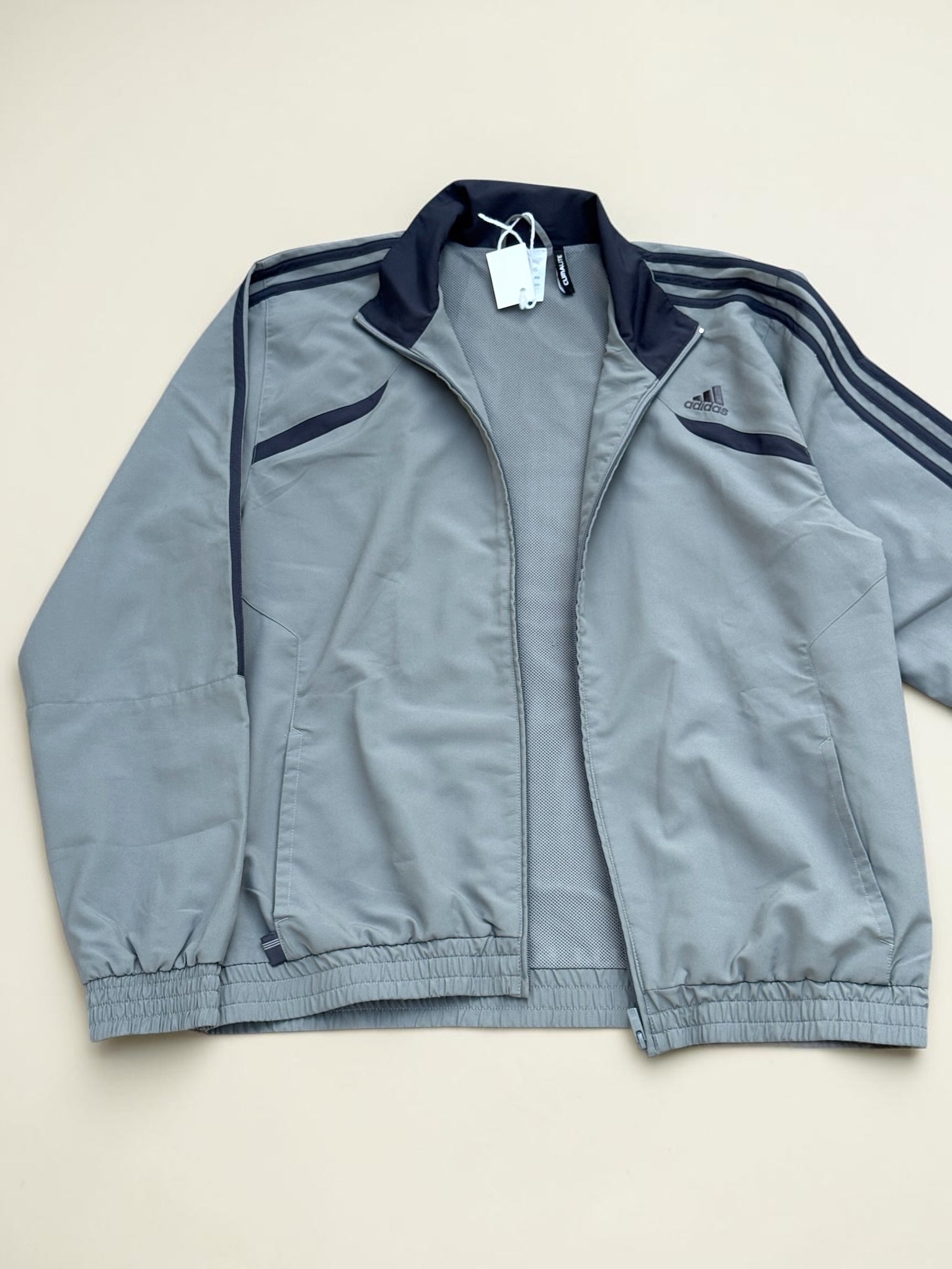 Veste Adidas Climacool Grise – L – Vintage – Mixte