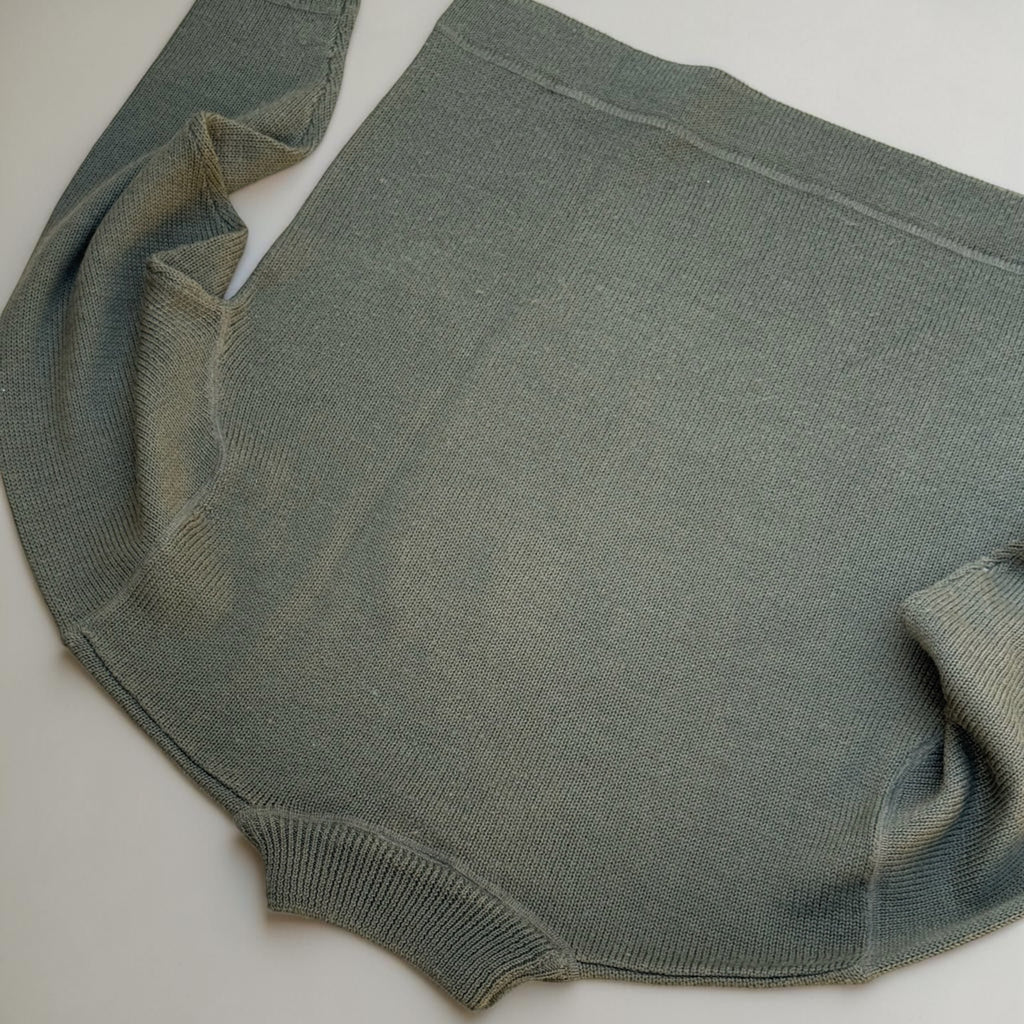 Pull Puma Logo Brodé – Kaki – L – Mixte – Vintage — photo complémentaire 6