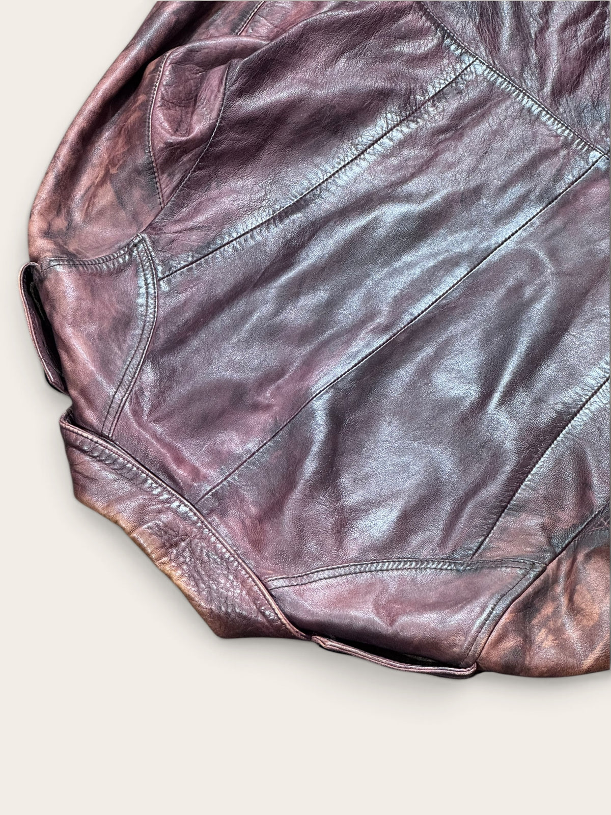 Veste en cuir – Oakwood – M – Femme