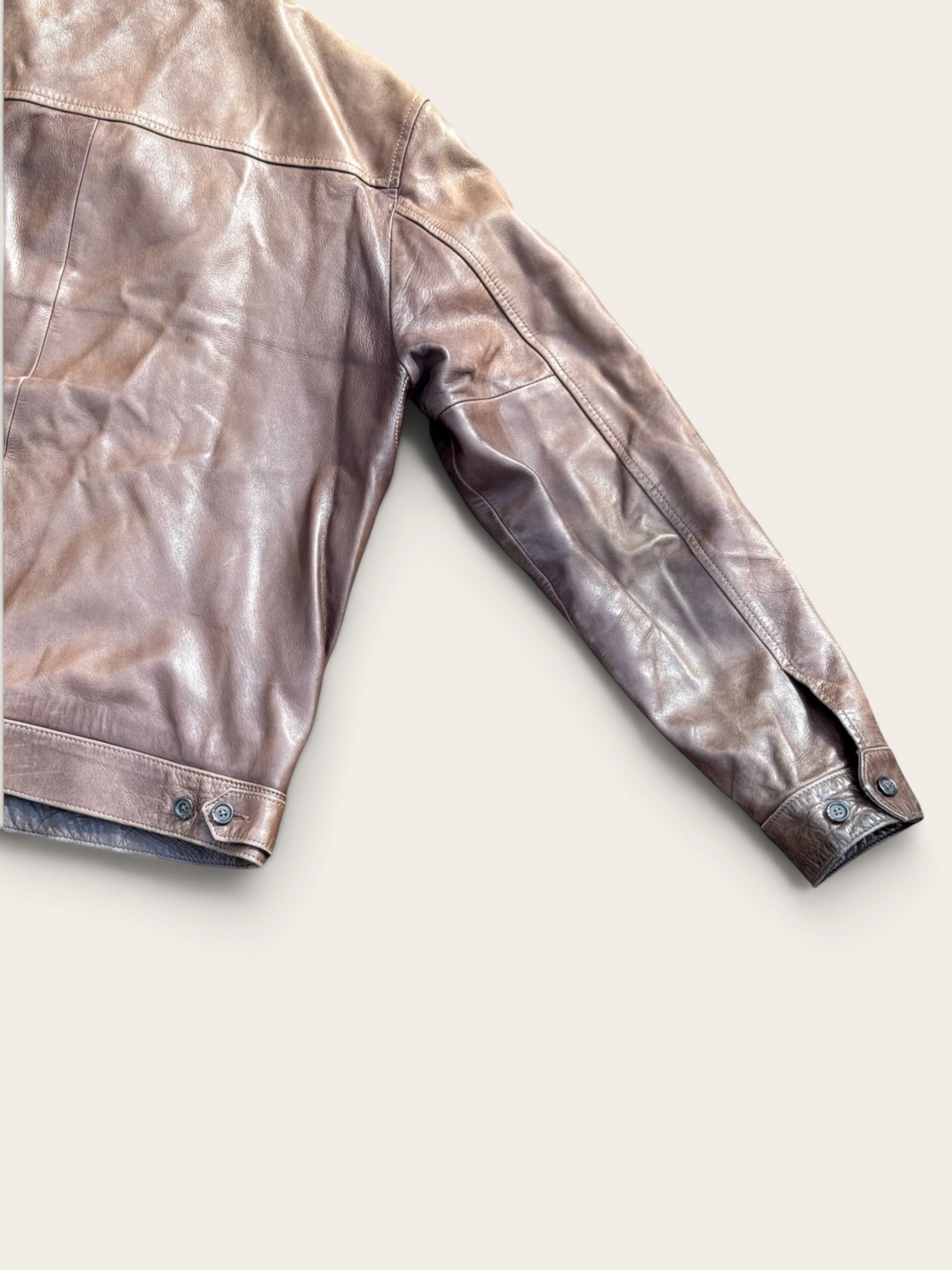 Veste en cuir – Ralph Lauren – L – Homme – Vintage