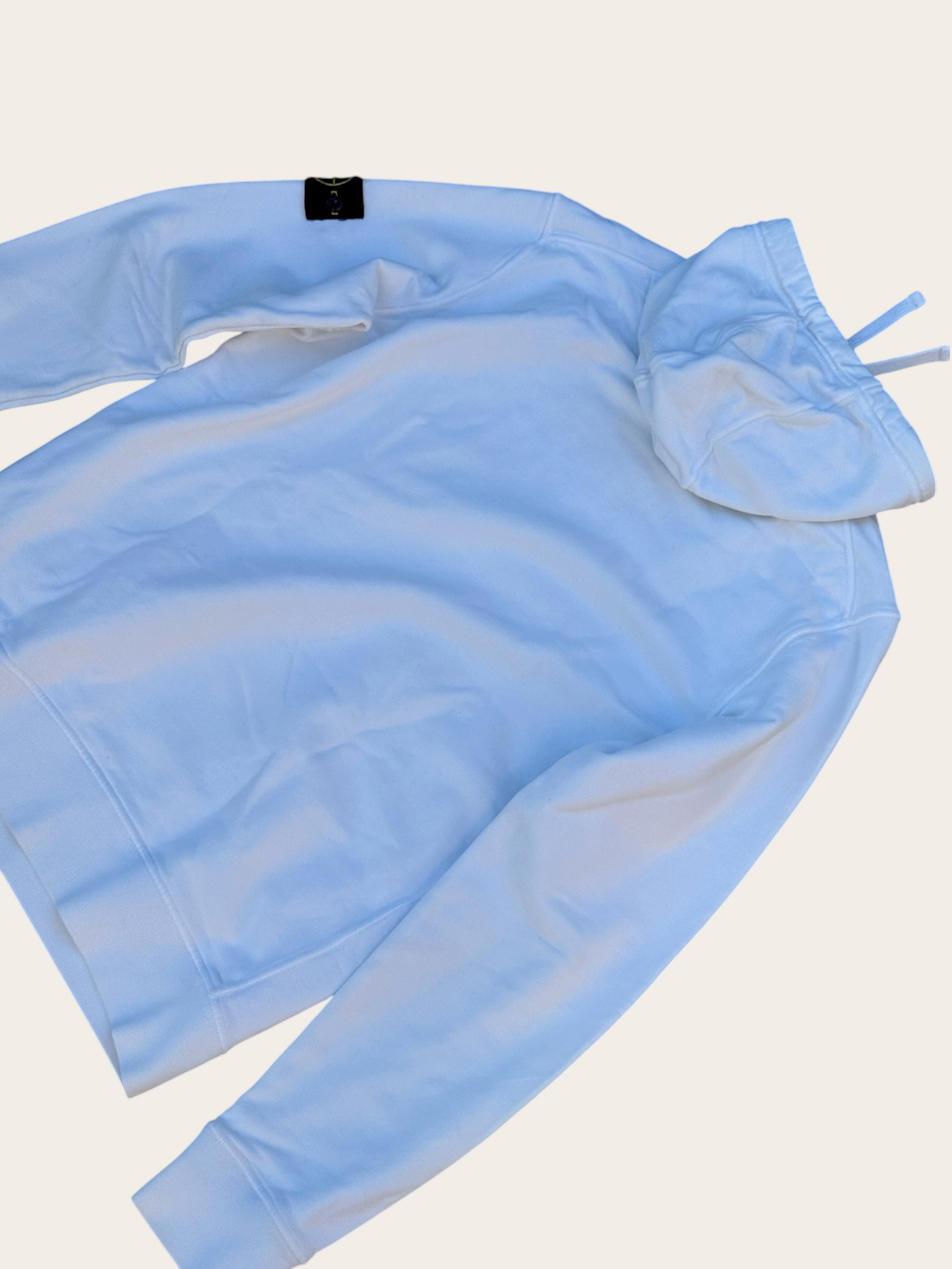 Sweat à capuche Stone Island – Blanc – L – Mixte — photo complémentaire 5