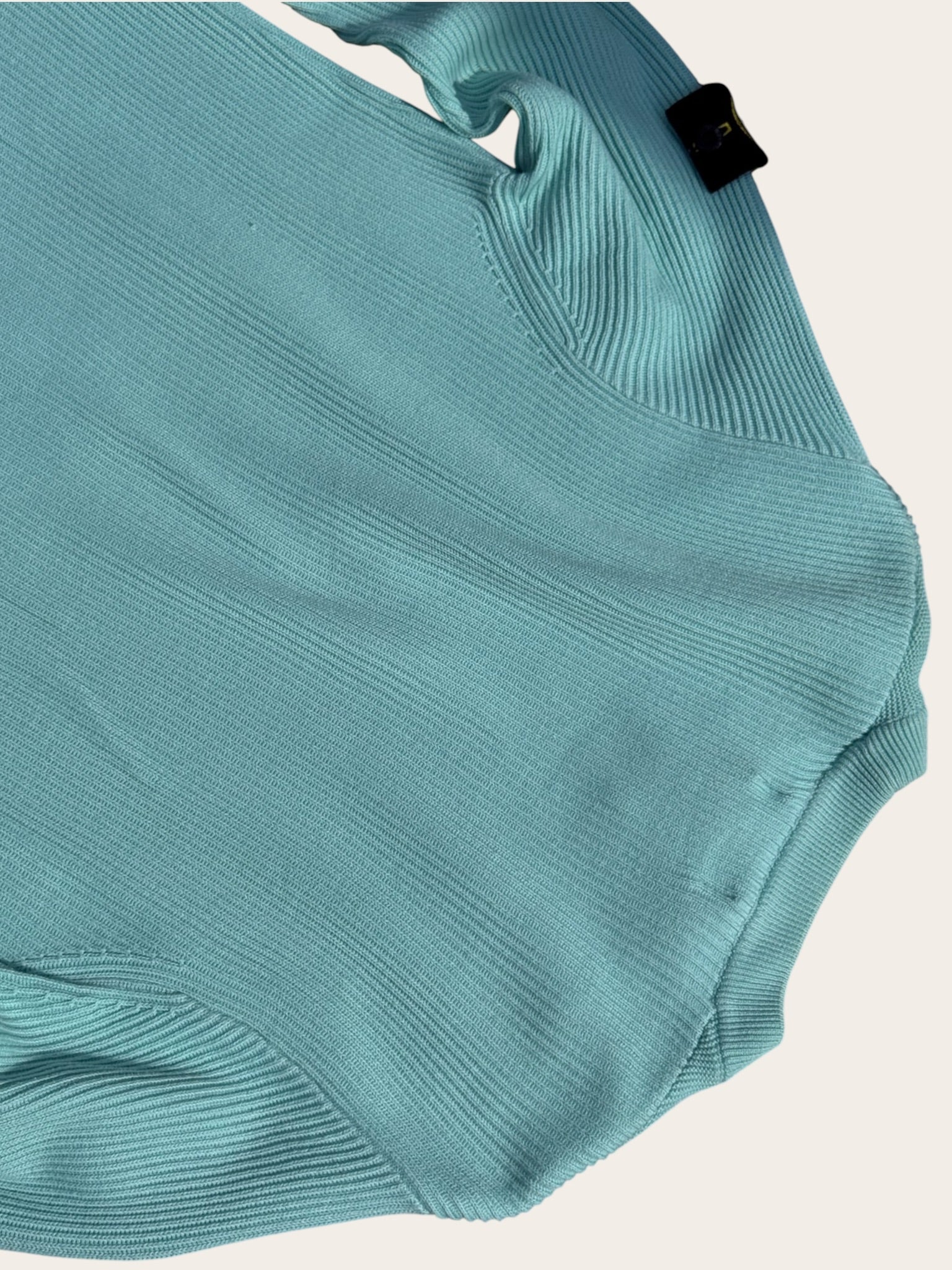 Pull Stone Island Bleu Menthe - Taille M - mixte