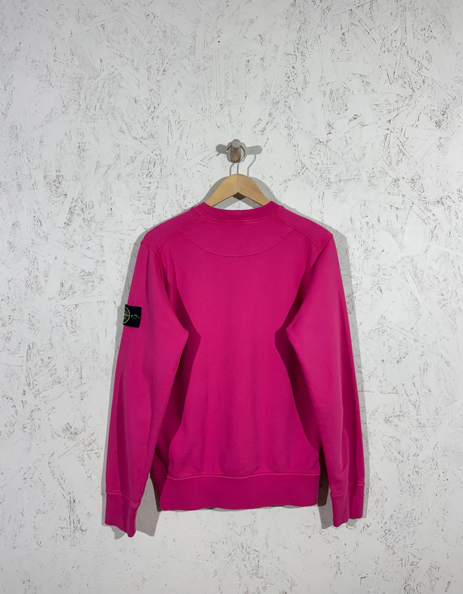 Sweat Stone Island Rose Fuchsia S Mixte