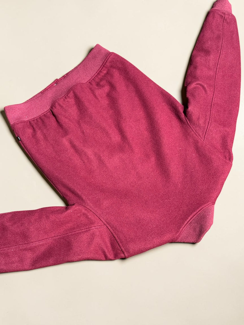 Veste varsity Obey en laine matelassée – Bordeaux – S – Homme — photo complémentaire 6