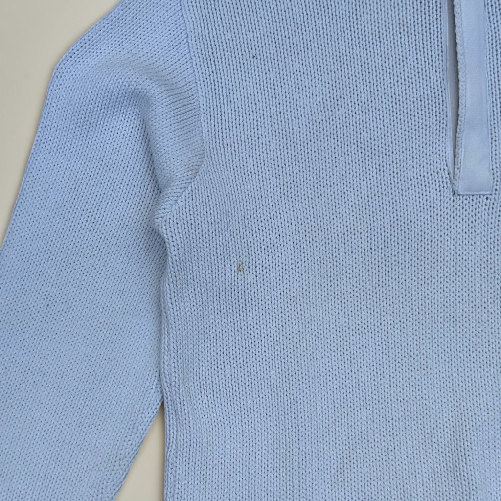 Pull zippé Stone Island – Blanc – L – Mixte — photo complémentaire 4