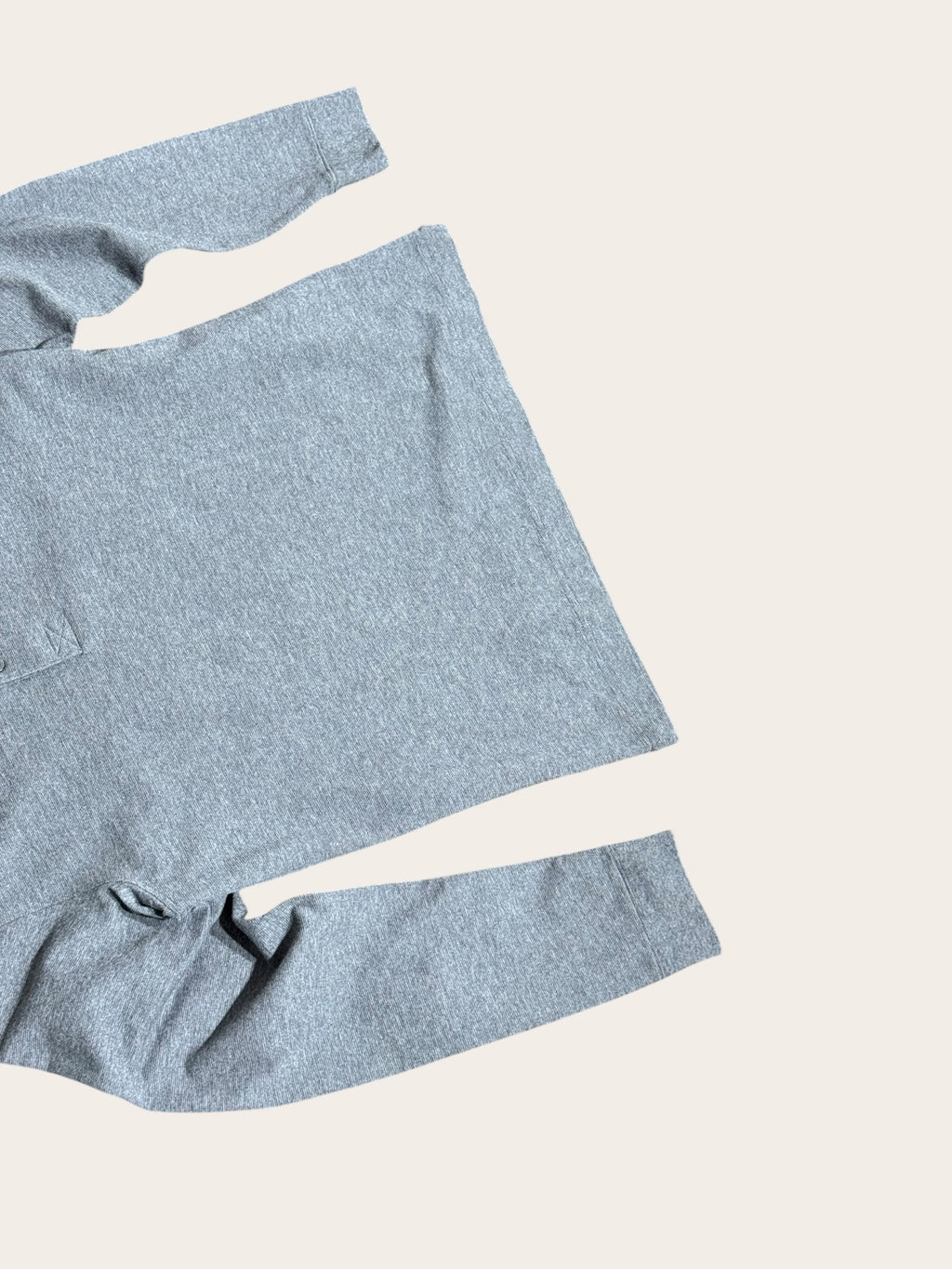 Polo Lacoste Sport à manches longues – Gris anthracite – XS – Mixte — photo complémentaire 2