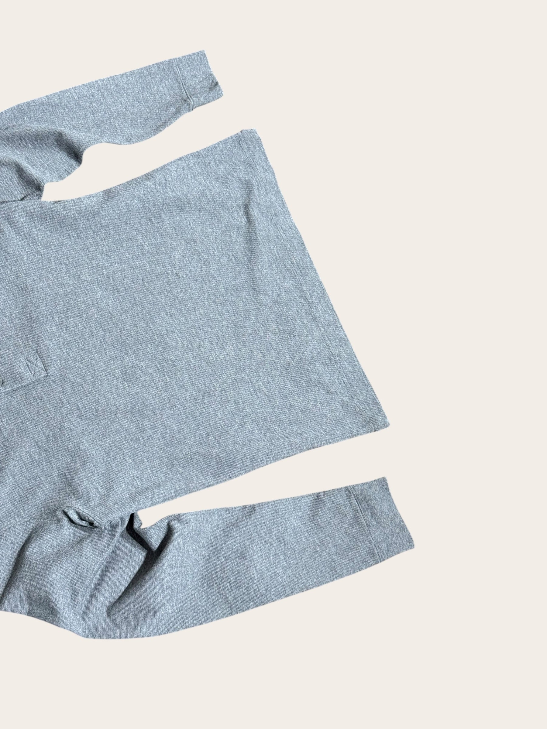 Polo Lacoste Sport à manches longues – Gris anthracite – XS – Mixte — photo complémentaire 2