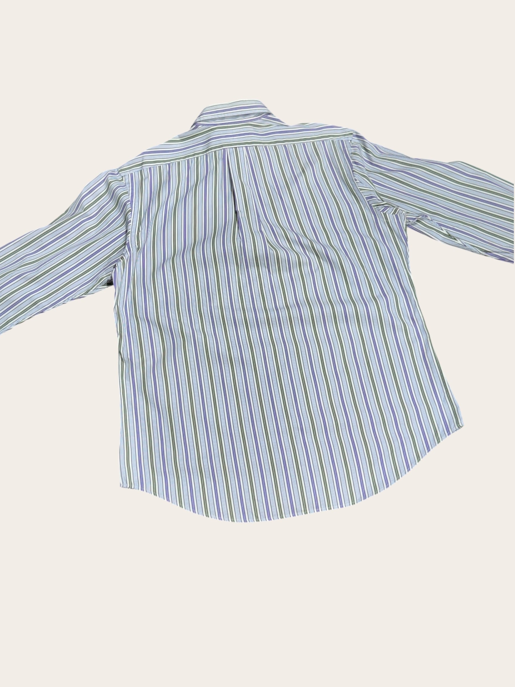 Chemise Polo Ralph Lauren à rayures – Multicolore – T.16,5/42 – Mixte — photo complémentaire 4