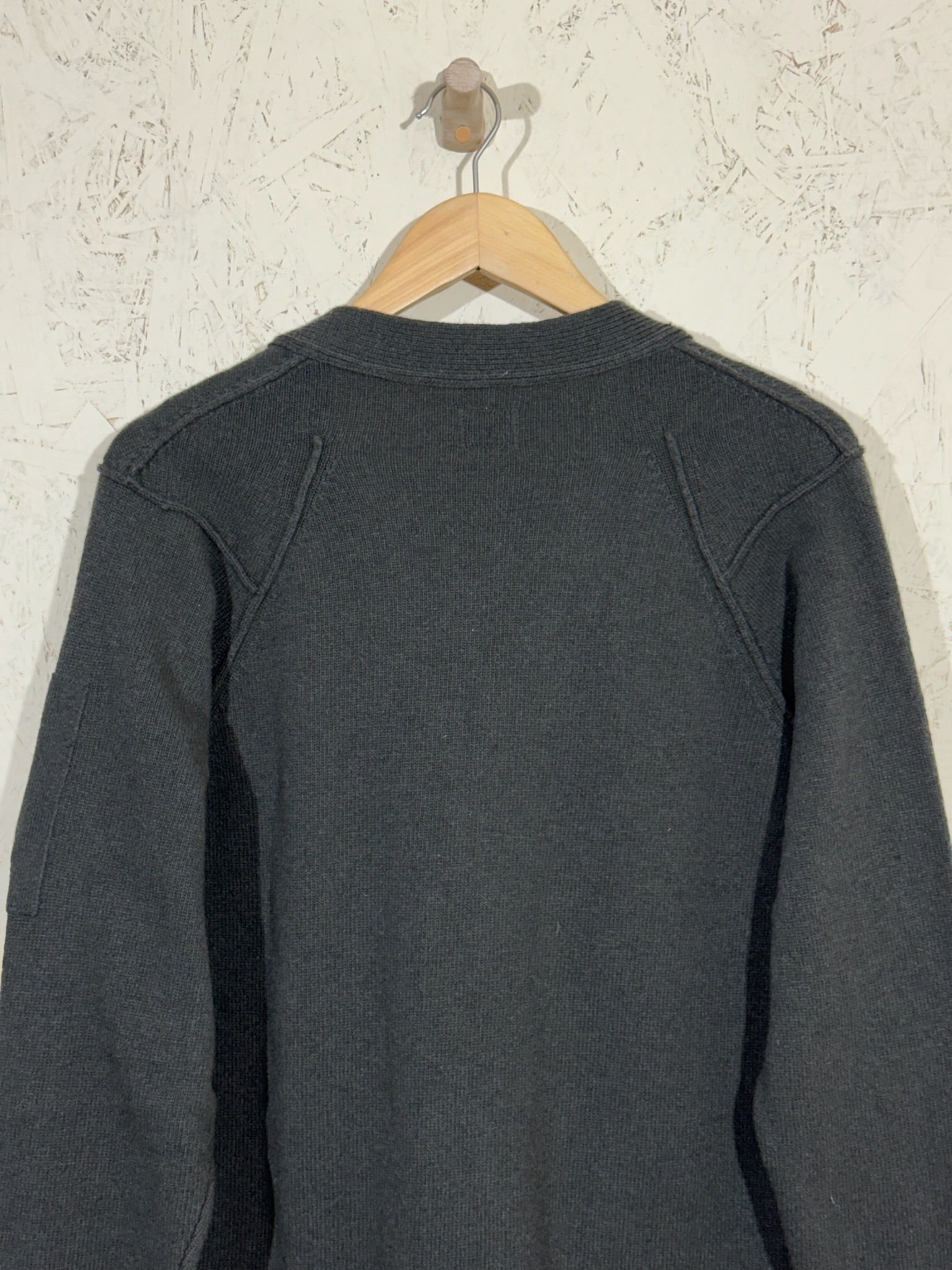 Cardigan C.P. Company Gris Laine M Mixte
