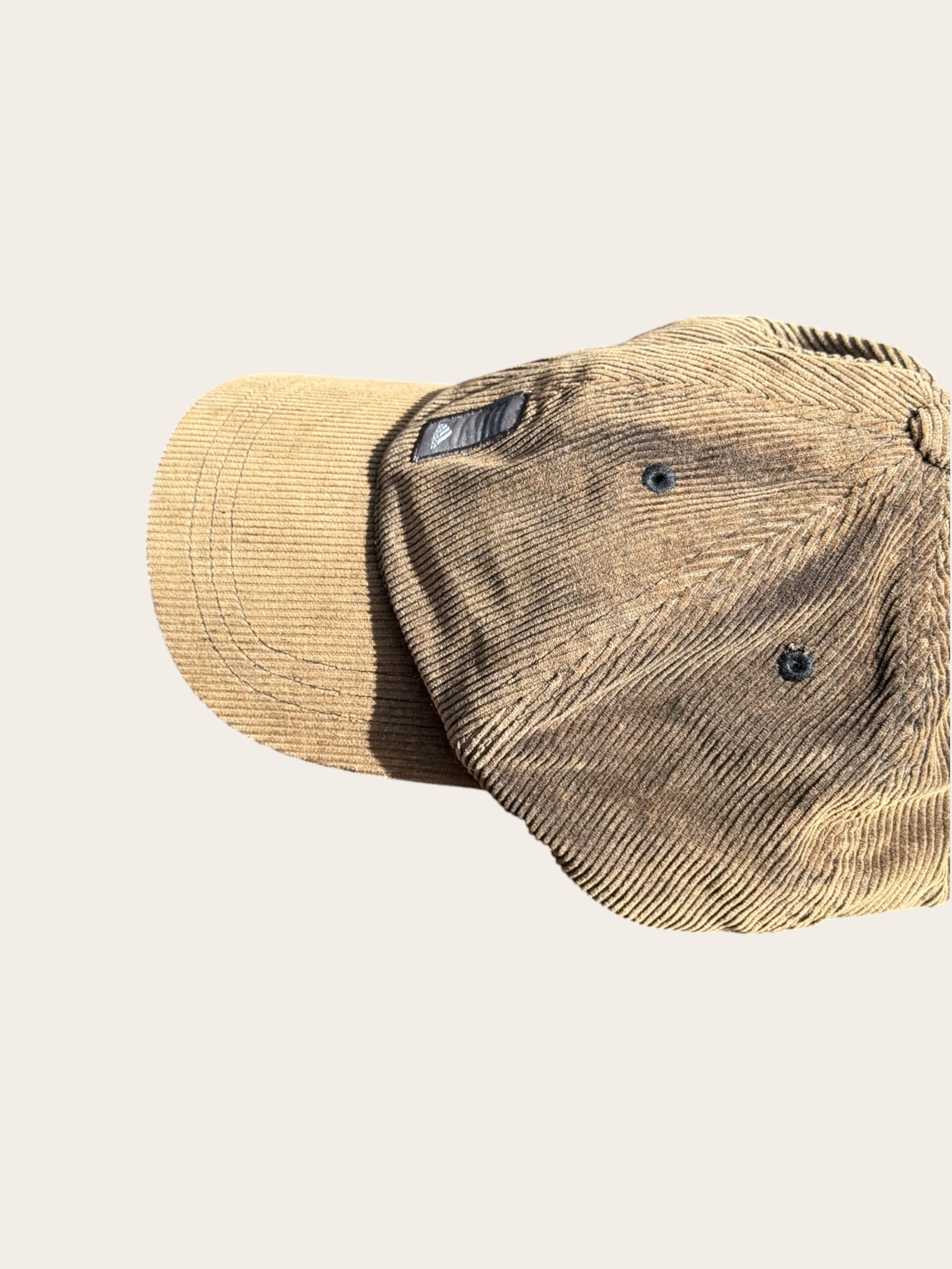 Casquette Adidas Velours Côtelé Marron Mixte