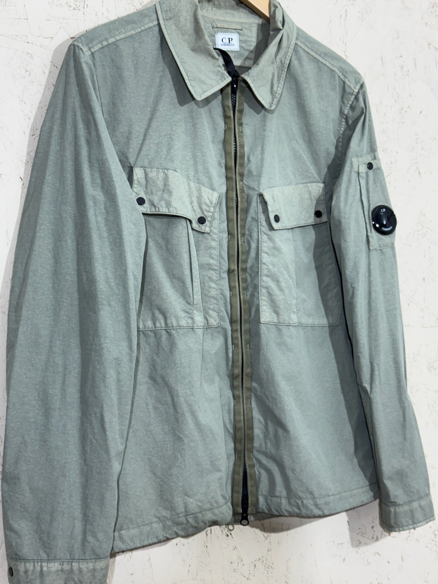 veste C.P. Company Overshirt Vert – S - mixte