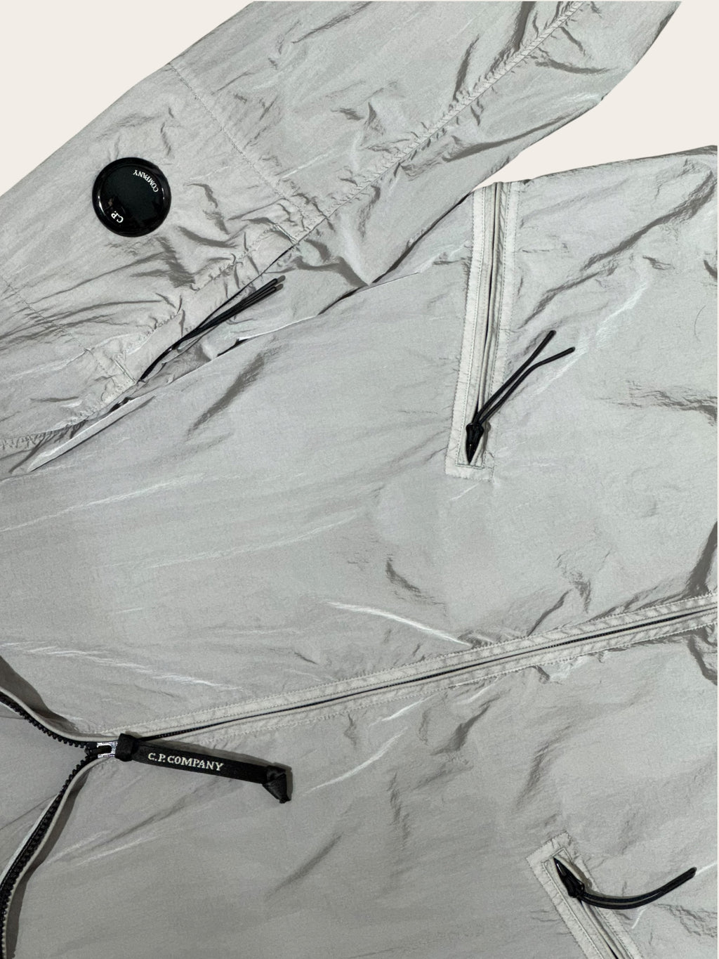 Veste technique C.P. Company Chrome-R – Grise – T.54 – Mixte — photo complémentaire 4