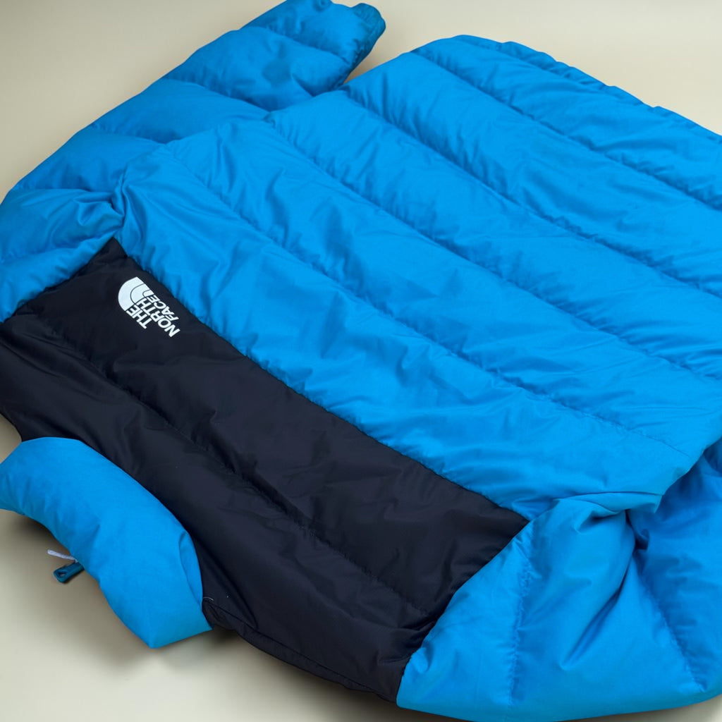 Doudoune The North Face 1996 Nuptse 550 – Bleu et noir – L – Mixte — photo complémentaire 6