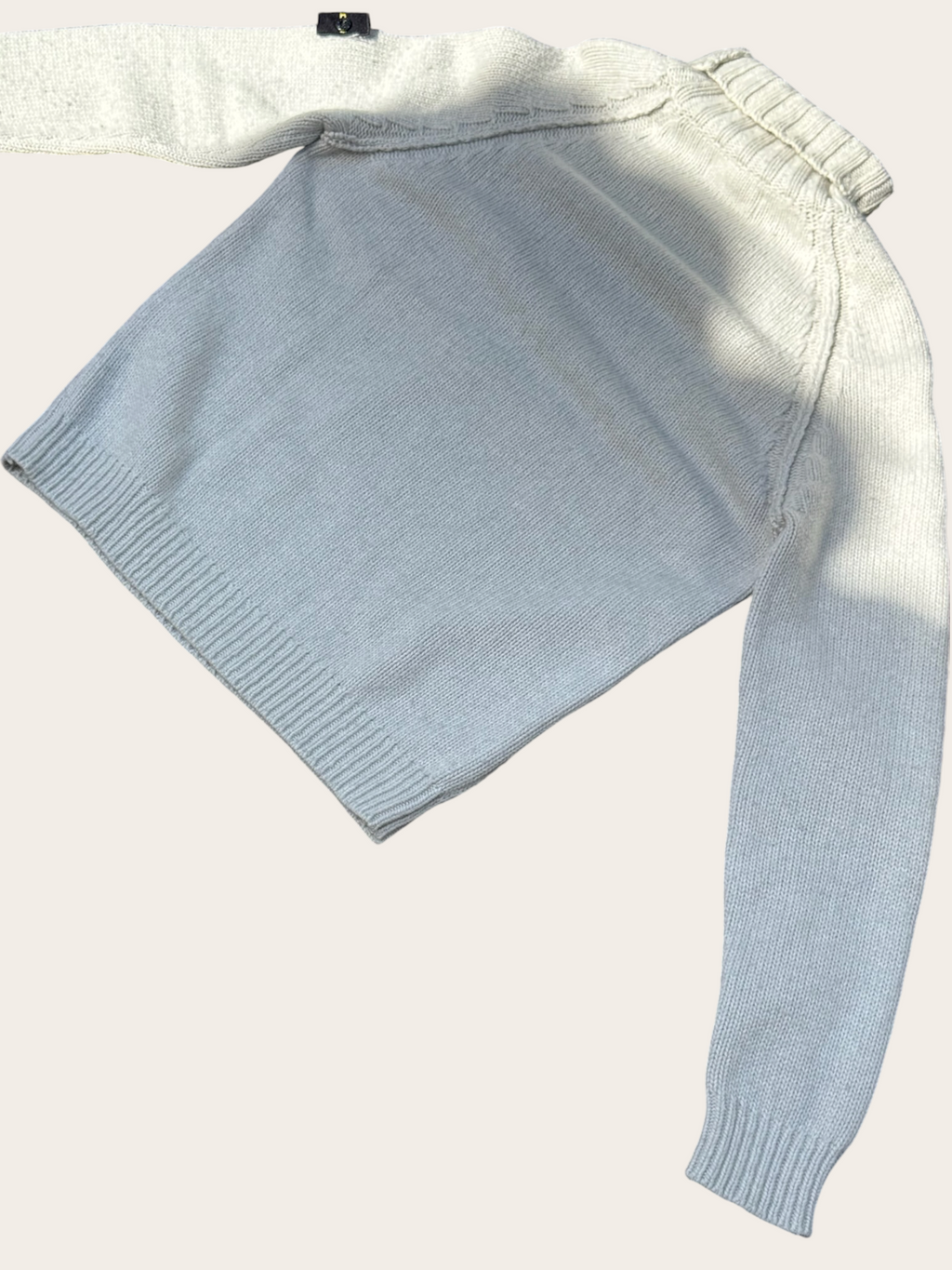 Pull Stone Island col roulé – Blanc – L – Mixte — photo complémentaire 5