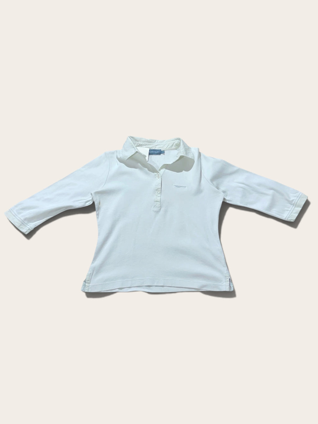 Polo – Blanc Bleu – S – Femme