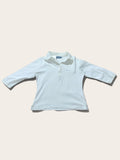Polo – Blanc Bleu – S – Femme