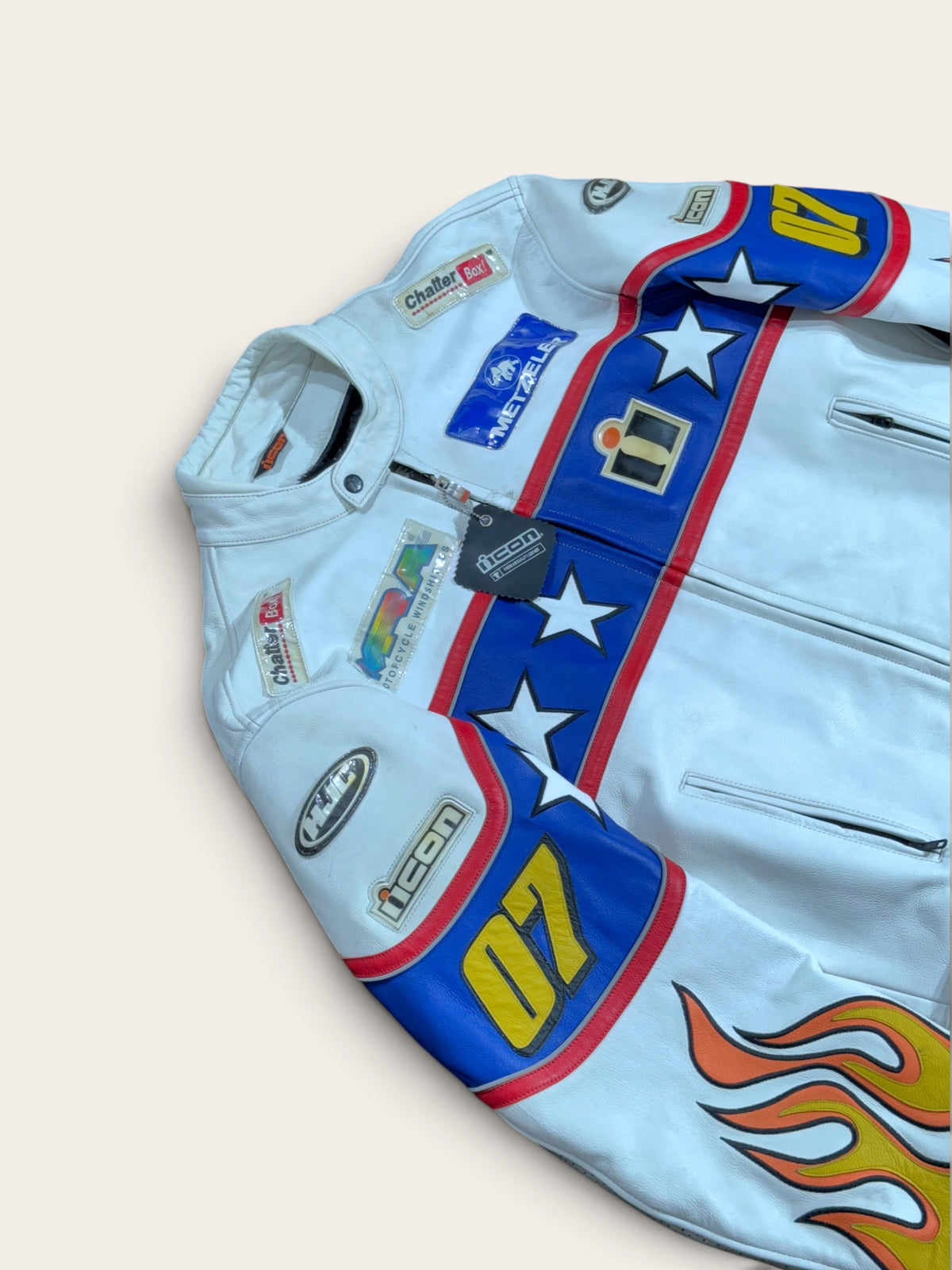 Veste de moto – Icon – 56 – Mixte – Vintage