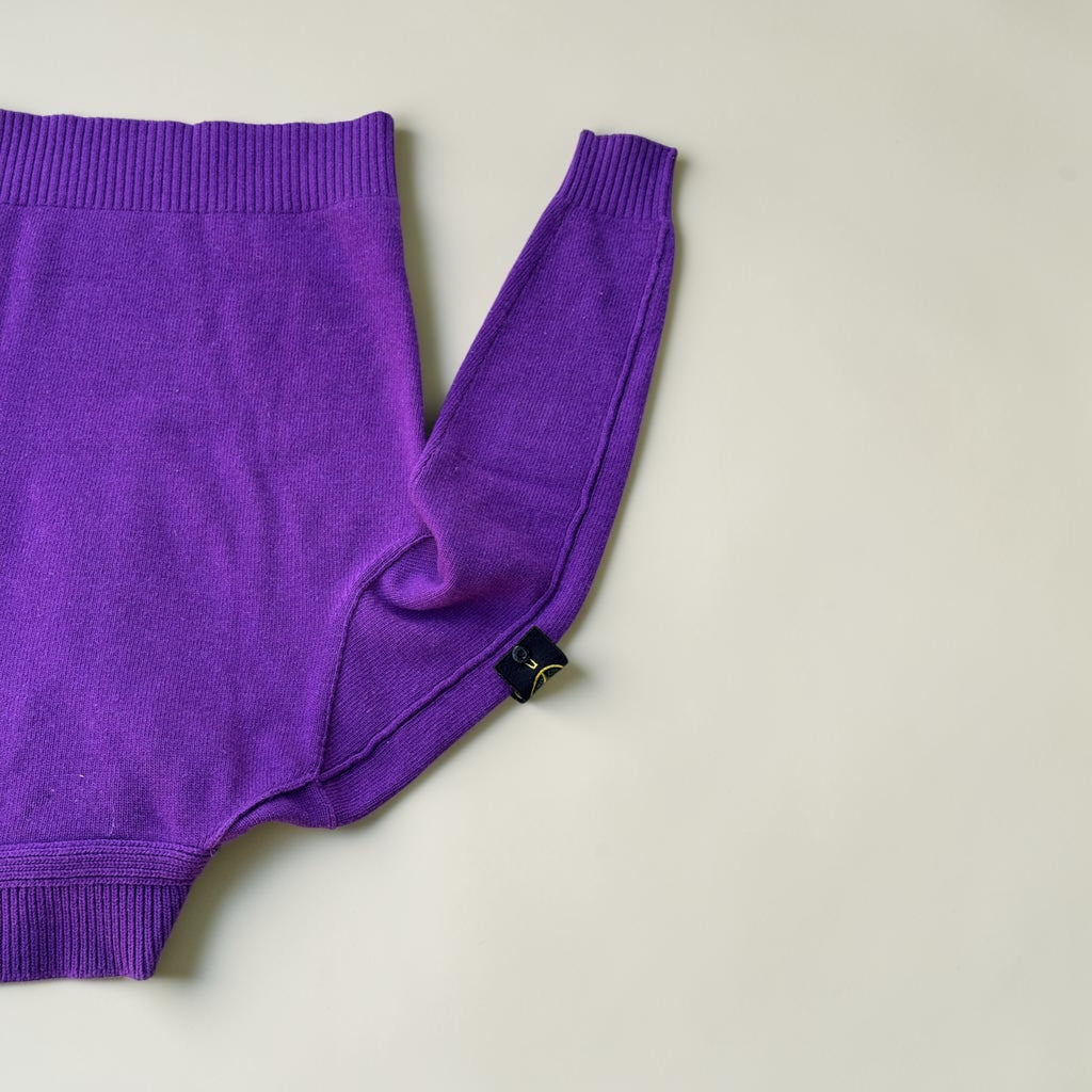 Pull Stone Island col boutonné – Violet – M – Mixte — photo complémentaire 5