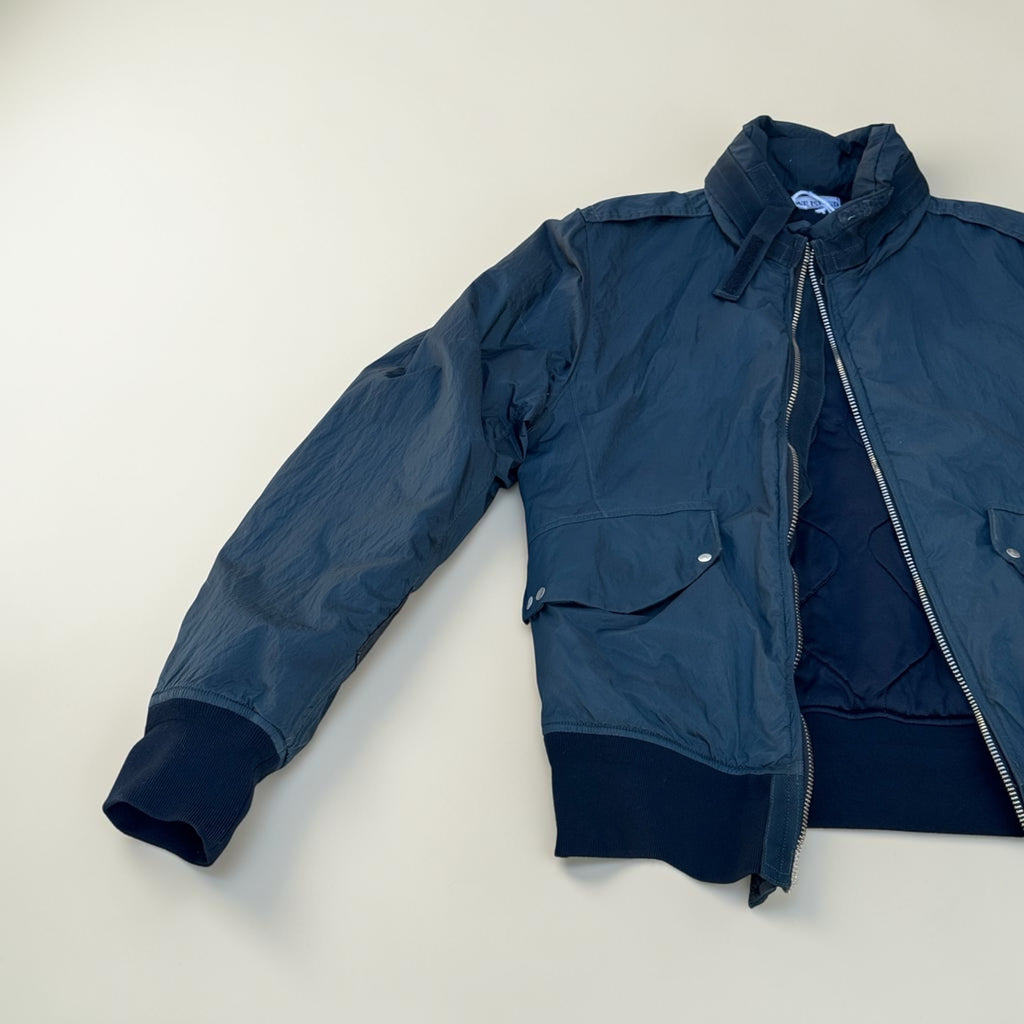 Bomber Stone Island Nylon Metal – Bleu – M – Mixte – Vintage — photo complémentaire 2